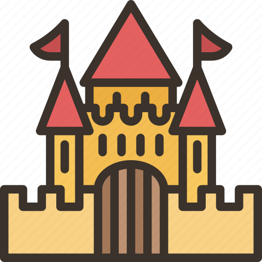 Castle, palace, medieval, kingdom, magic icon - Download on Iconfinder