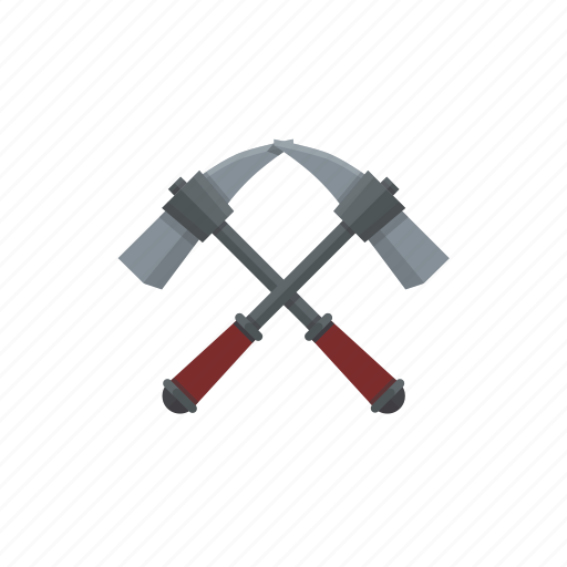 Weapon, crossed, light, hammer, dungeons and dragons, role playing, fantasy icon - Download on Iconfinder