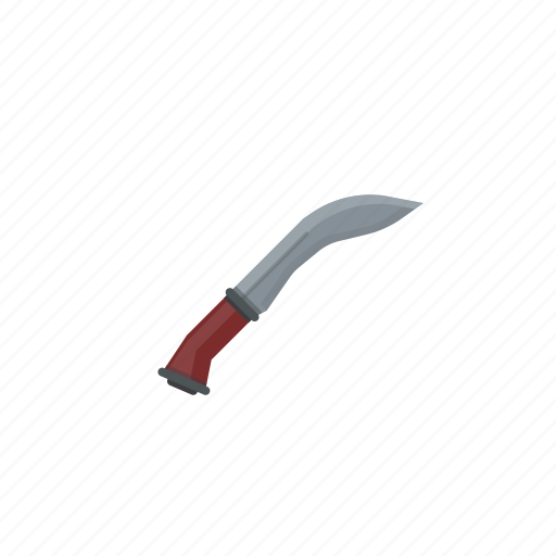 Weapon, kukri, dagger, nepalese, dungeons and dragons, role playing, game icon - Download on Iconfinder