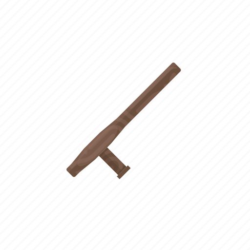 Weapon, tonfa, chinese, baton, dungeons and dragons, fantasy, role playing game icon - Download on Iconfinder