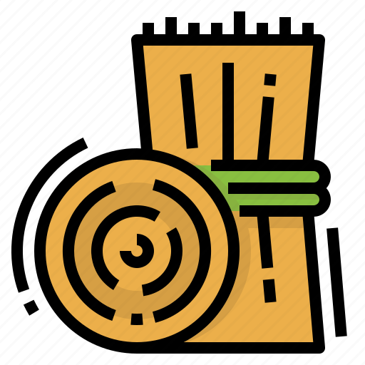 Bale, dry, farm, hay, straw icon - Download on Iconfinder