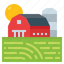 agriculture, barn, farm, silo
