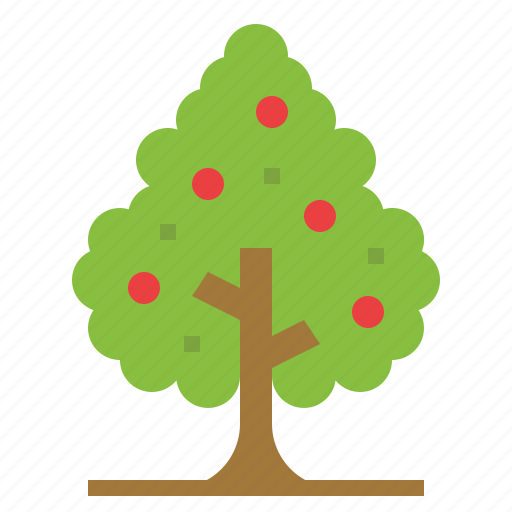 Forest, nature, orange, tree icon - Download on Iconfinder