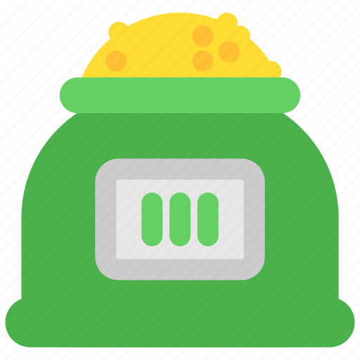 Agriculture, bagful, breadstuff, corn, farm, garden, seed icon - Download on Iconfinder