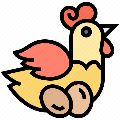 Animal, avian, chicken, eggs, hen icon - Download on Iconfinder