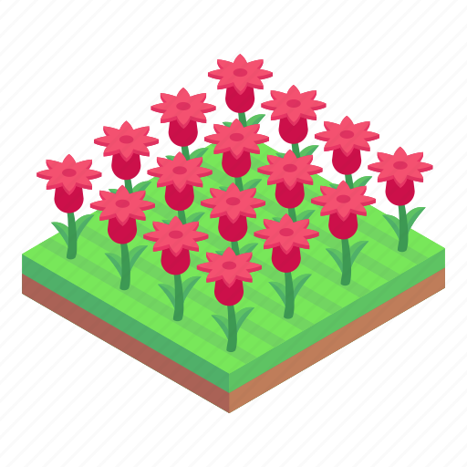 Tulips field, flowers garden, floral garden, botanical garden, flowers icon - Download on Iconfinder