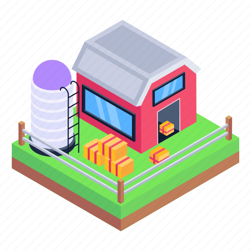 Storage house, warehouse, storeroom, stockroom, depository icon - Download on Iconfinder