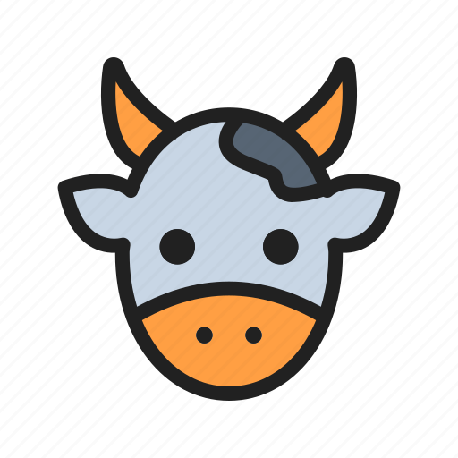 Animal, pet, cow, cute, wild icon - Download on Iconfinder