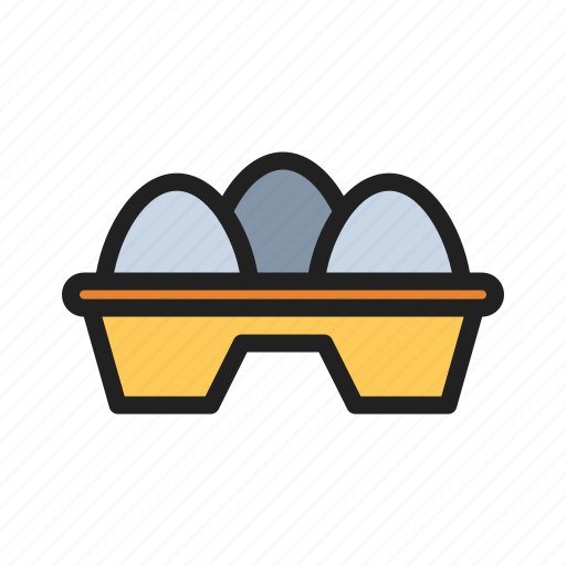 Grocery, eggs, egg, carton, farm icon - Download on Iconfinder