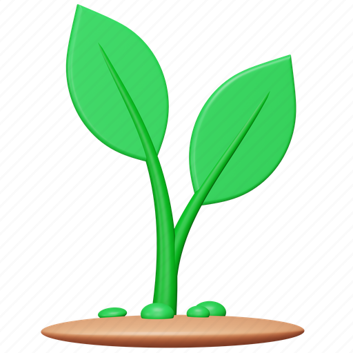 Plant, farm, agriculture, garden, ecology, farming, nature 3D illustration - Download on Iconfinder