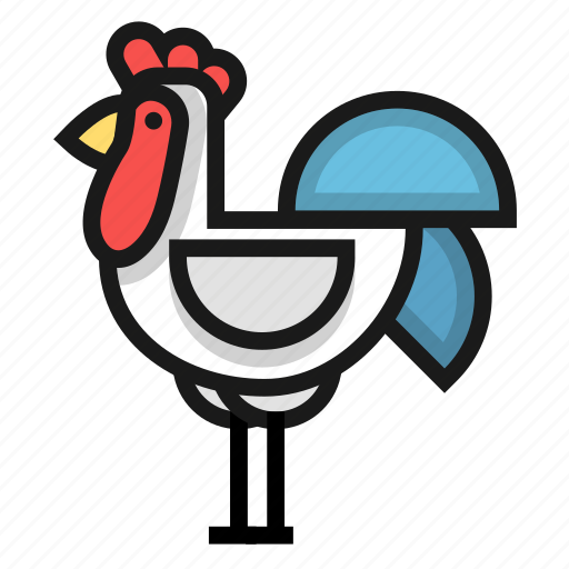 Animal, cattle, chicken, farm, fowl icon - Download on Iconfinder
