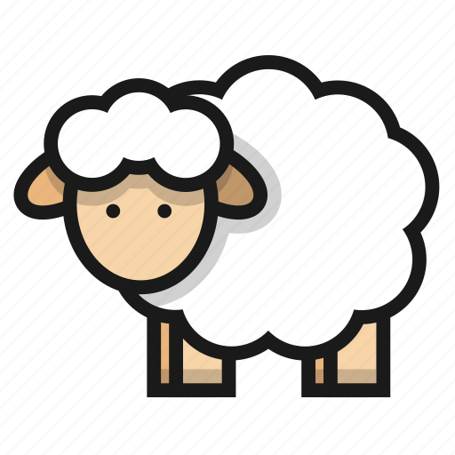 Animal, cattle, farm, livestock, sheep icon - Download on Iconfinder
