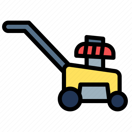 Mower, lawn, grass, machine, farm, garden, equipment icon - Download on Iconfinder