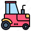 tractor, agriculture, vehicle, farm, transportation 