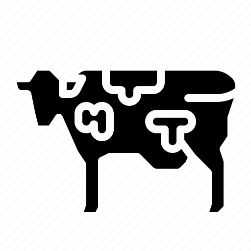 Animal, cow, farm, kingdom, mammal, milk icon - Download on Iconfinder