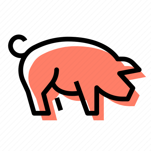 Pig, farm, animal, livestock icon - Download on Iconfinder