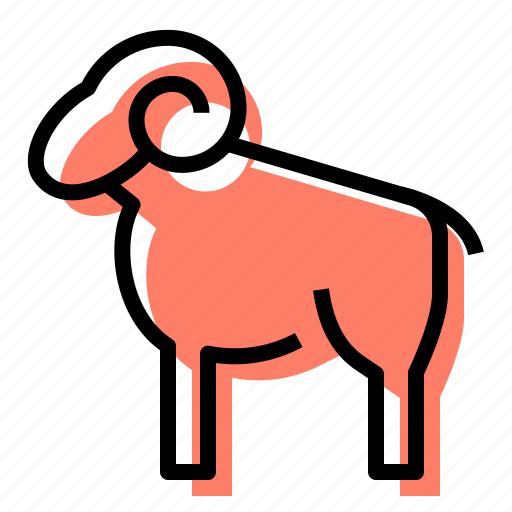 Sheep, ram, farm, animal icon - Download on Iconfinder