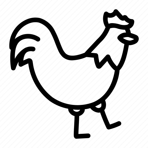 Chicken, rooster icon - Download on Iconfinder on Iconfinder