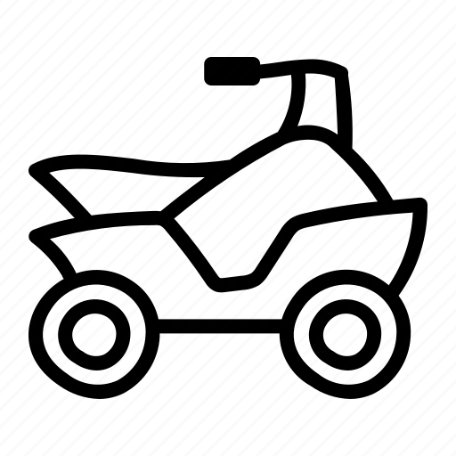 All terrain vehicle, four wheeler icon - Download on Iconfinder