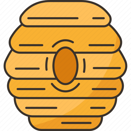Bee, hive, honey, beekeeping, insect icon - Download on Iconfinder