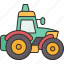 tractor, farm, agriculture, machinery, field 