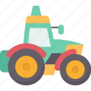 tractor, farm, agriculture, machinery, field