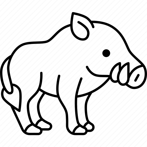 Boar, wild, life, animal, nature icon - Download on Iconfinder