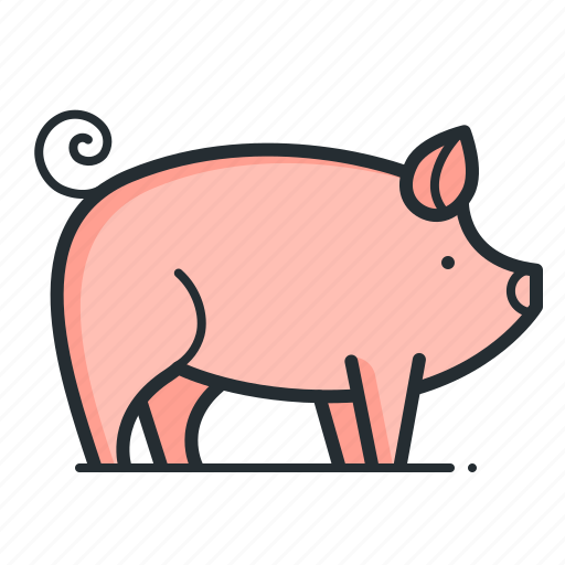 Piglet, pig, farm, animal icon - Download on Iconfinder