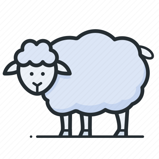 Sheep, farm, livestock, animal icon - Download on Iconfinder