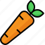 carrot, farm, farm carrot, plant, vitamin a 
