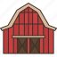 barn, farm, house, rural, village 