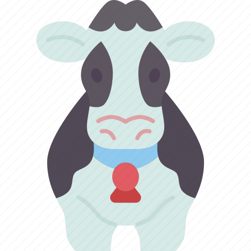 Cow, cattle, milk, pasture, farmland icon - Download on Iconfinder