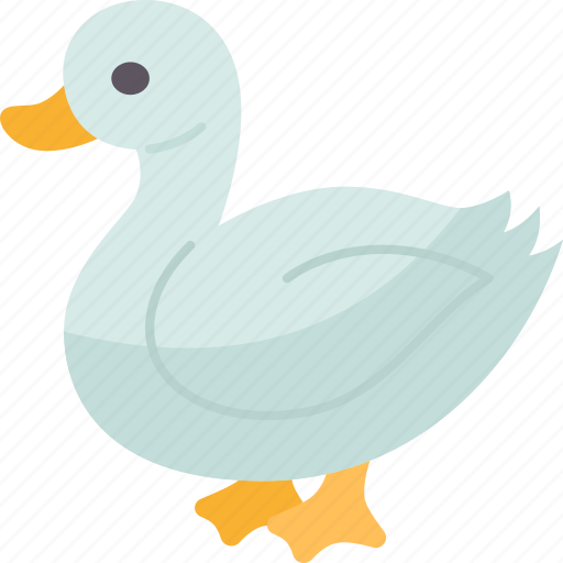 Duck, poultry, farm, waterfowl, animal icon - Download on Iconfinder