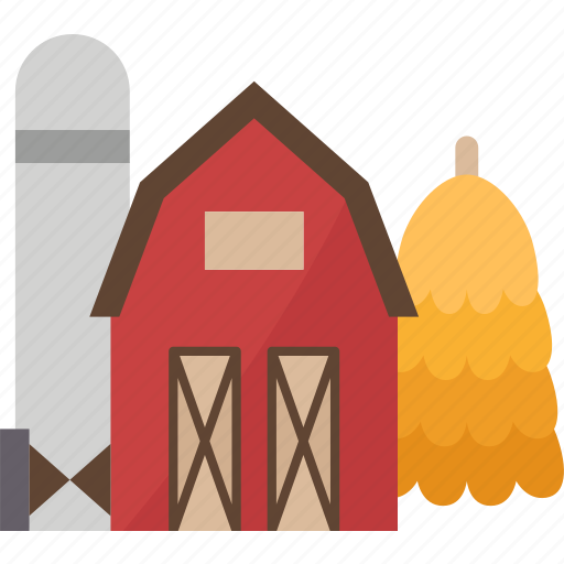 Farm, barn, house, countryside, village icon - Download on Iconfinder