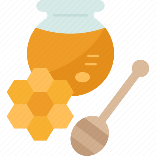 Honey, jar, comb, syrup, dessert icon - Download on Iconfinder