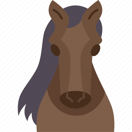 Horse, equestrian, pasture, domestic, farm icon - Download on Iconfinder