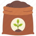 fertilizer, agriculture, farming, gardening, bag, plant