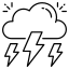 bright, dark, nature, strike, electric 