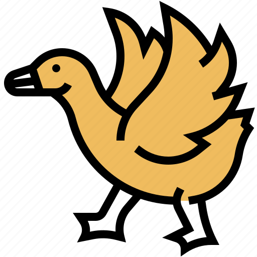 Avian, duck, feather, livestock, wings icon - Download on Iconfinder