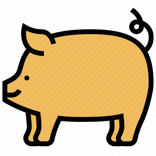 Hog, livestock, pig, ranch, swine icon - Download on Iconfinder