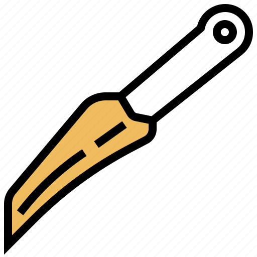 Blade, cutter, knife, scythe, sharp icon - Download on Iconfinder