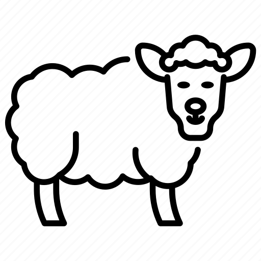 Lamb, sheep, wool, animal icon - Download on Iconfinder