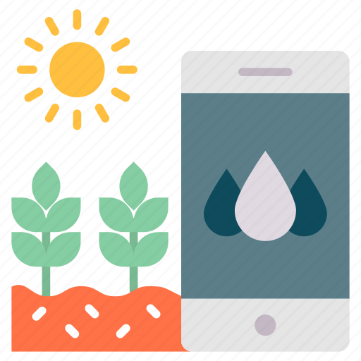 Artificial intelligence, machine learning, moisture, soil monitoring icon - Download on Iconfinder