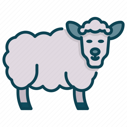 Lamb, sheep, wool, animal icon - Download on Iconfinder