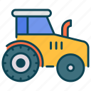 agriculture, machine, tractor