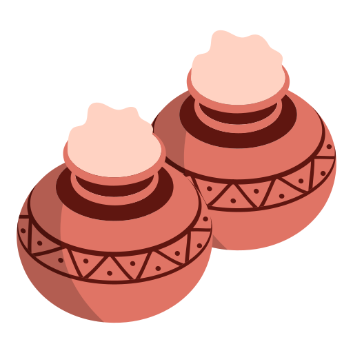 Mud pots, clay vessels, clay pitchers, milk pitchers, pottery icon - Download on Iconfinder