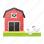 barn house, farmhouse, cottage, rural house, countryside house 
