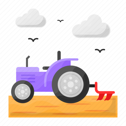 Tractor, agricultural machinery, farmer truck, vehicle, transport icon - Download on Iconfinder
