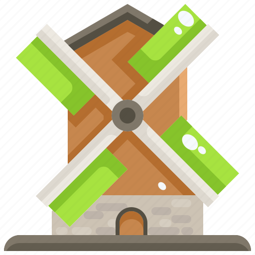 Ecologic, eolian, farming, mill, windmill, windmills icon - Download on Iconfinder