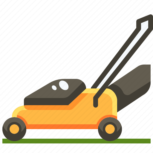 Farming, gardening, grass, lawn, mower, yard icon - Download on Iconfinder